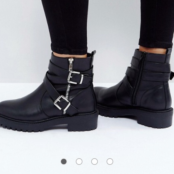 ASOS Shoes - ASOS BIKER BOOTS